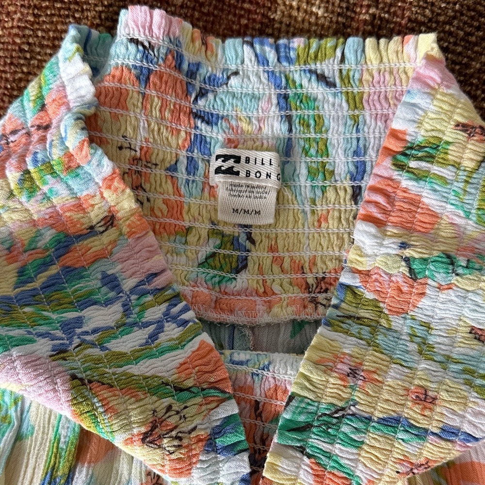 Billabong Floral Wide-Leg Pants - Picture 3 of 5
